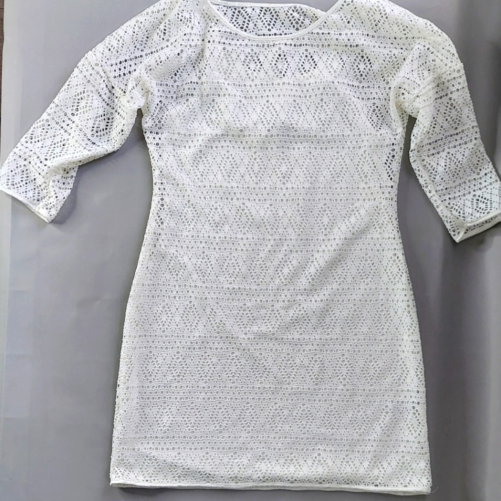 EXPRESS, Lazer cut design,  Off white, Large, Mini